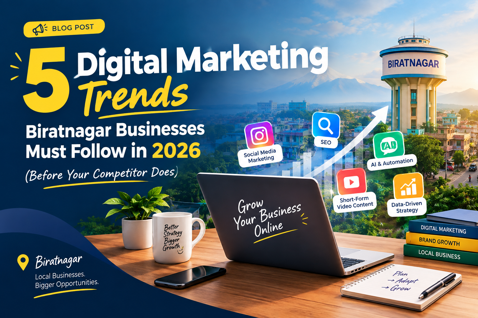 5 Digital Marketing Trends Biratnagar Businesses Must Follow in 2026 (Before Your Competitor Does)